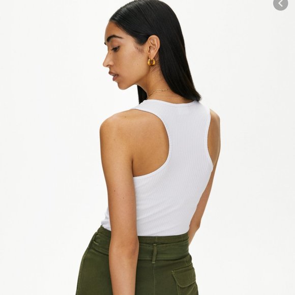 Kelly Ribbed Racerback Tank - Picture 6 of 6